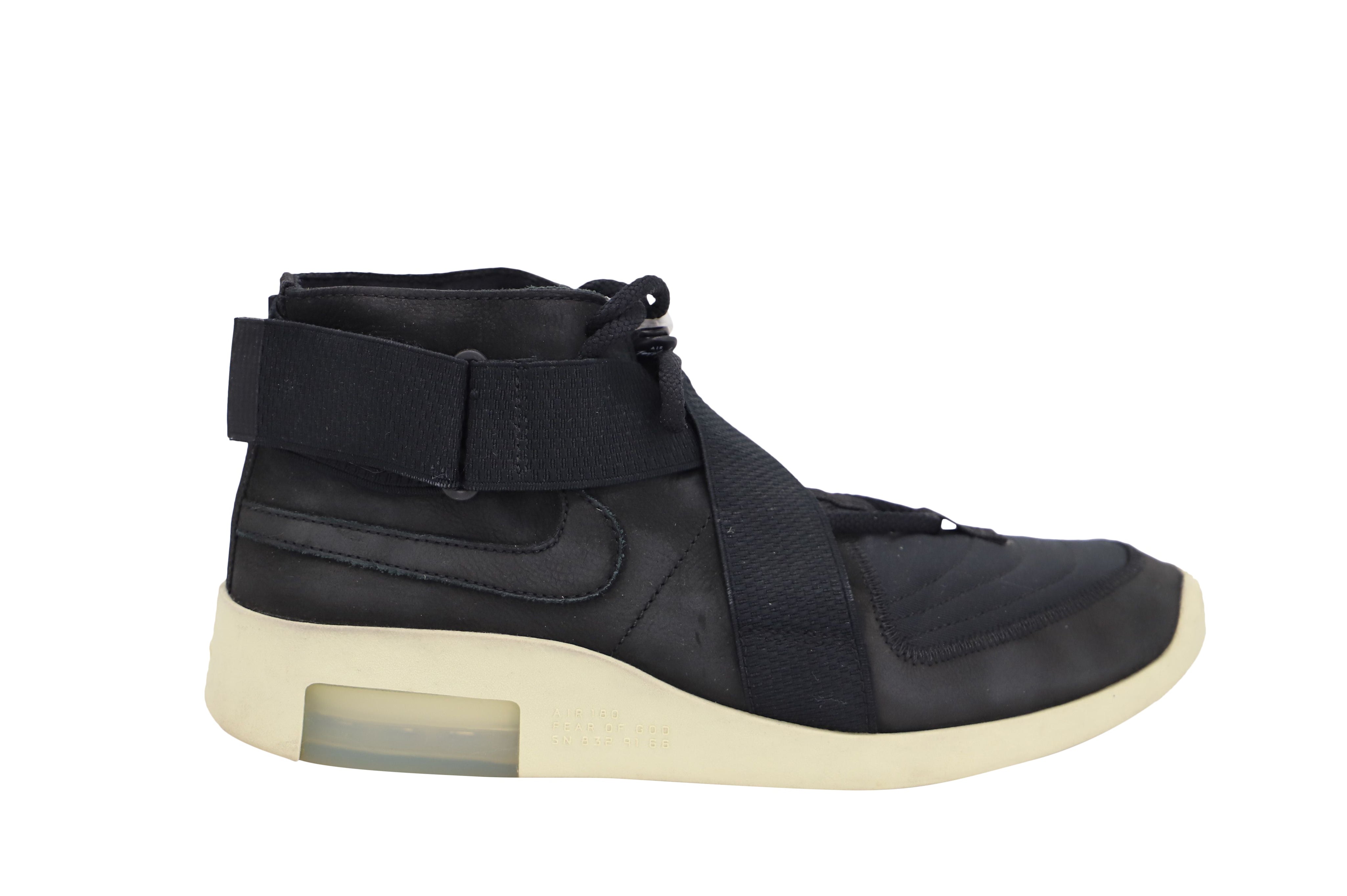 Nike Air Fear Of God 1 Raid Sneakers in Black Polyester