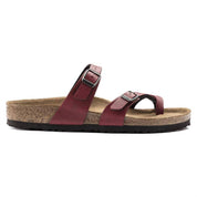 Women's Mayari Vegan Pull Up Sandal In Bordeaux
