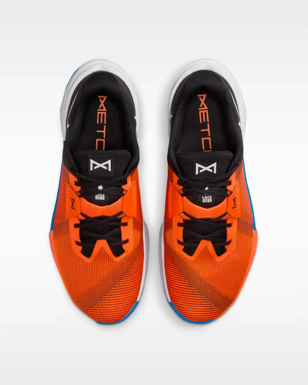 Men's Nike Metcon 10 HJ1875-802 Sneakers Orange Low Top Workout Shoes DWA3725