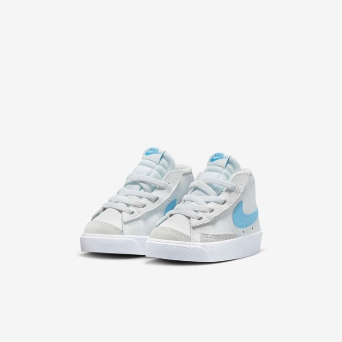 Toddler Nike Blazer Mid '77 DA4088-114 Sneakers s White Blue Leather Casual Shoes