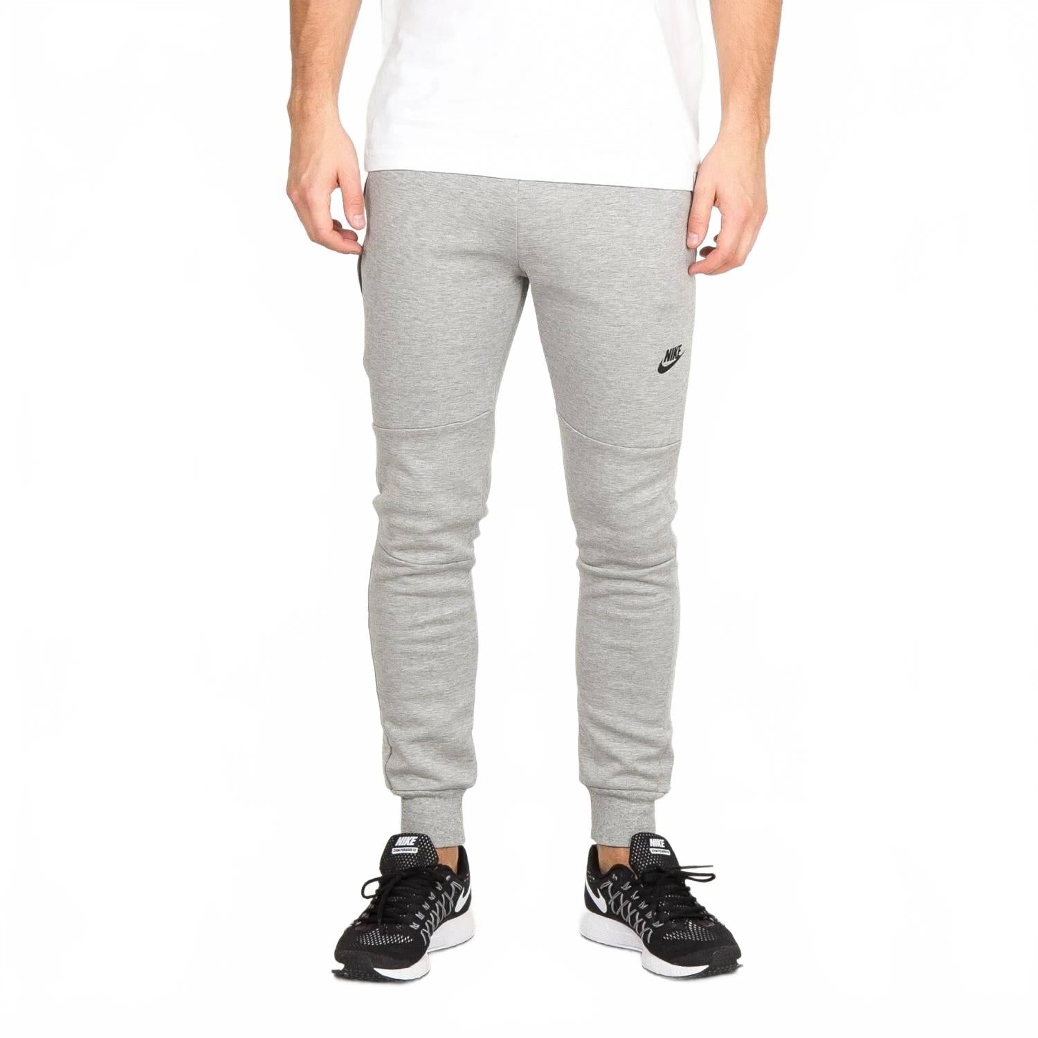 Tech Fleece Pants In Dark Grey Heather/black