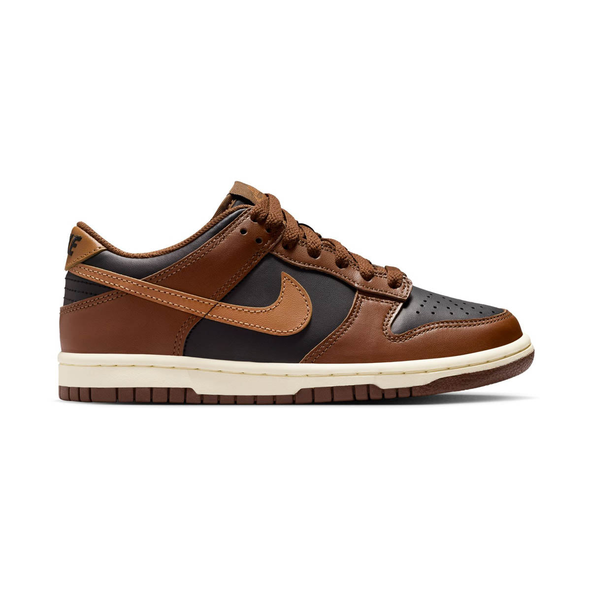 Kids Nike Dunk Low 'Brown Black' Big ' Shoes