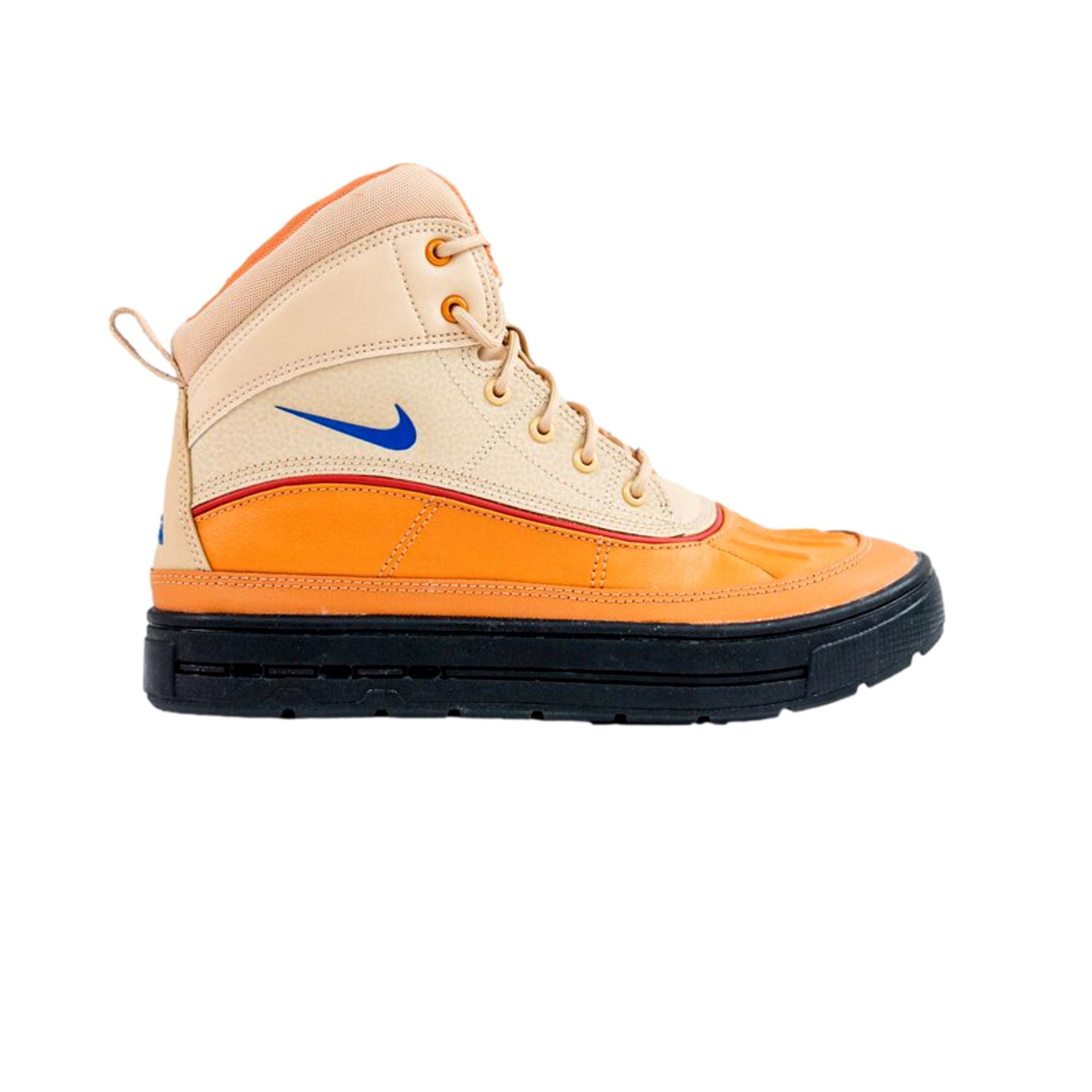 Grade-School Nike Woodside 2 High Sesame/Game Royal-Hot Curry 524872-201