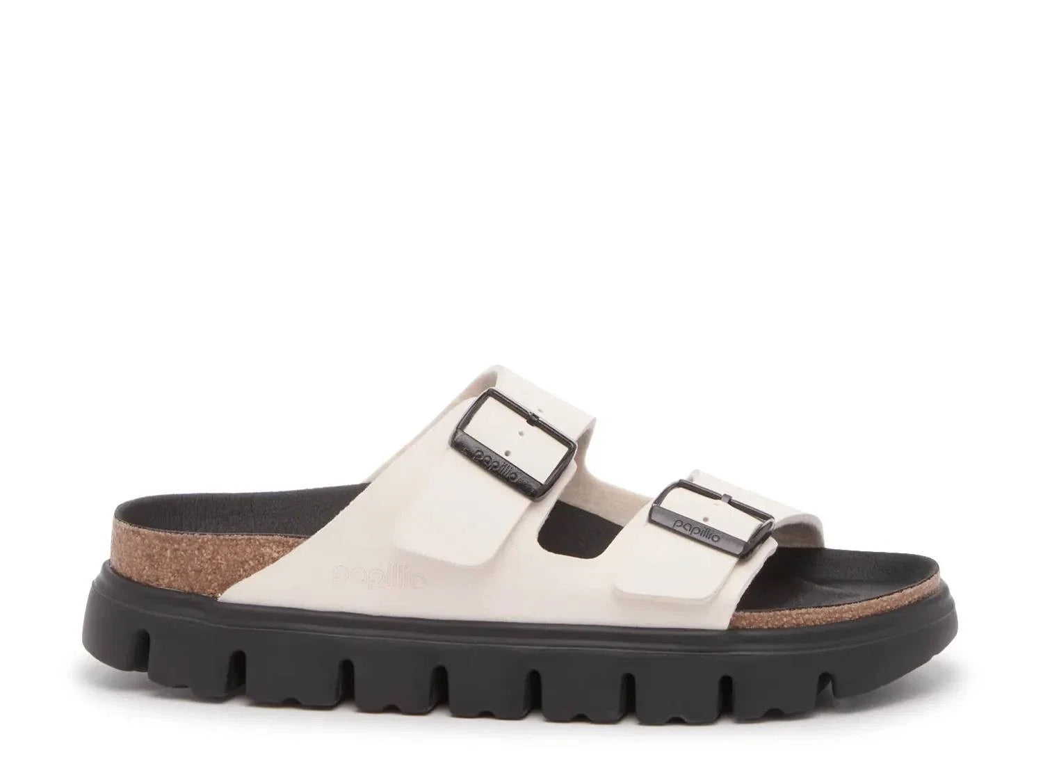 Papillio By Birkenstock Arizona Sandals Beige Platform Slide JZZ1202