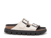 Papillio By Birkenstock Arizona Sandals Beige Platform Slide JZZ1202