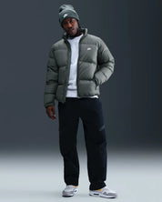 Nike Sportswear Club IB2975-068 Puffer Jacket Men's Iron Gray Long Sleeve JAX805