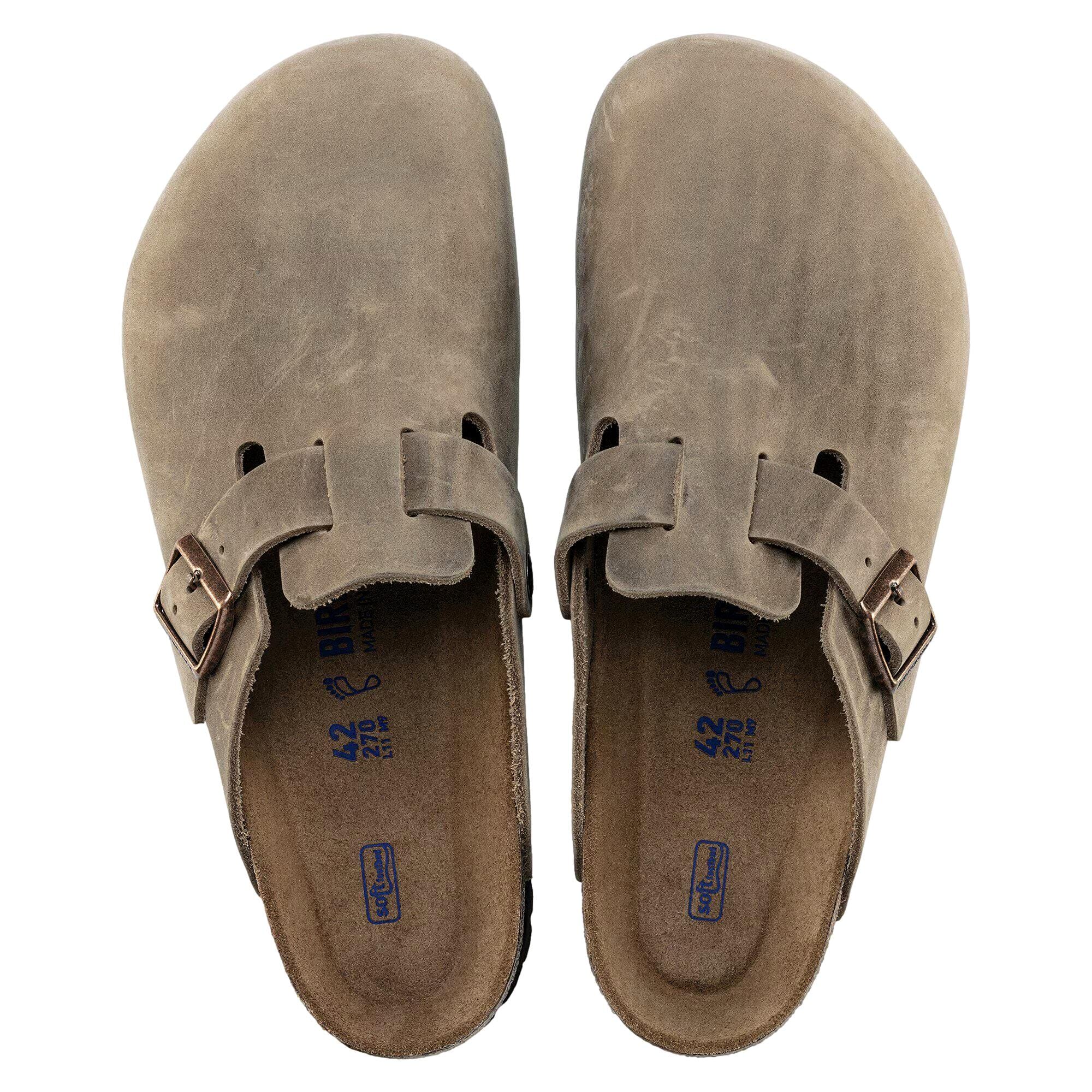 Birkenstock Boston BS Tobacco Brown  1018147 Men's