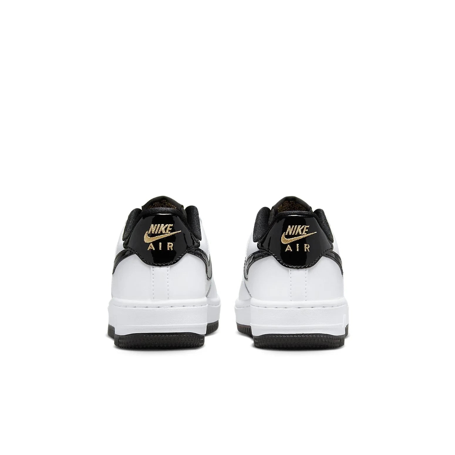 Nike Air Force 1 LV8 GS DQ0300-100 Sneakers Kids White Leather Lifestyle Shoes