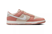 Men's Dunk Low Retro Premium Sneaker In Red Stardust/summit White/sanddrift