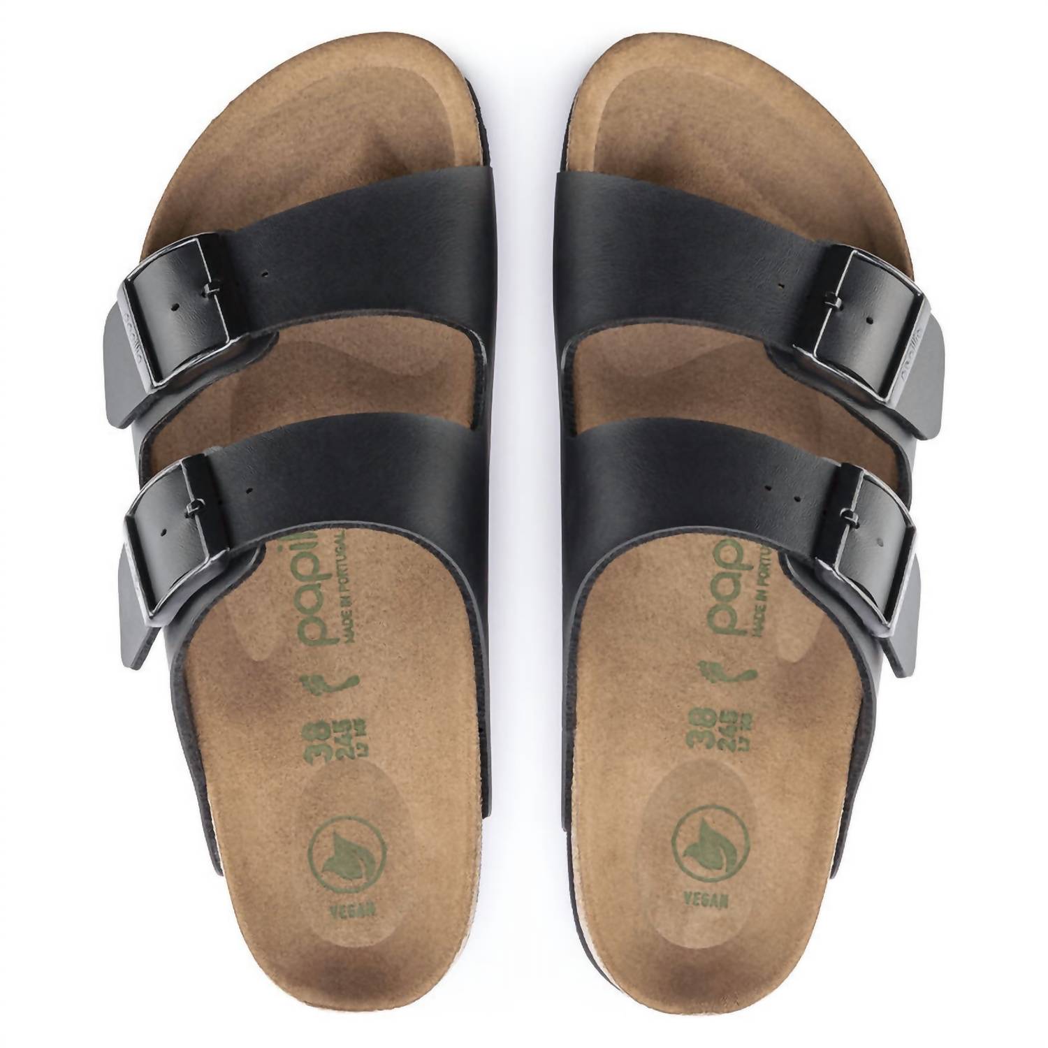 Women's Arizona Platform Vegan Sandals In Black