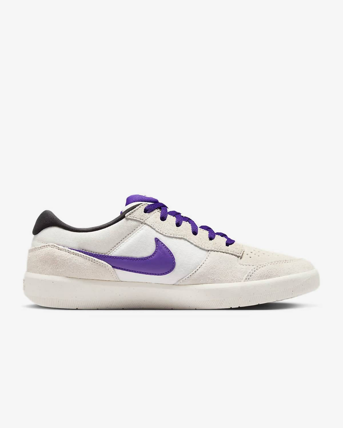 Men's Sb Force 58 Vikings Away Skate Shoes In Phantom/court Purple-Summit White