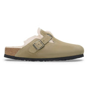 Women's Boston Shearling Clogs In Taupe