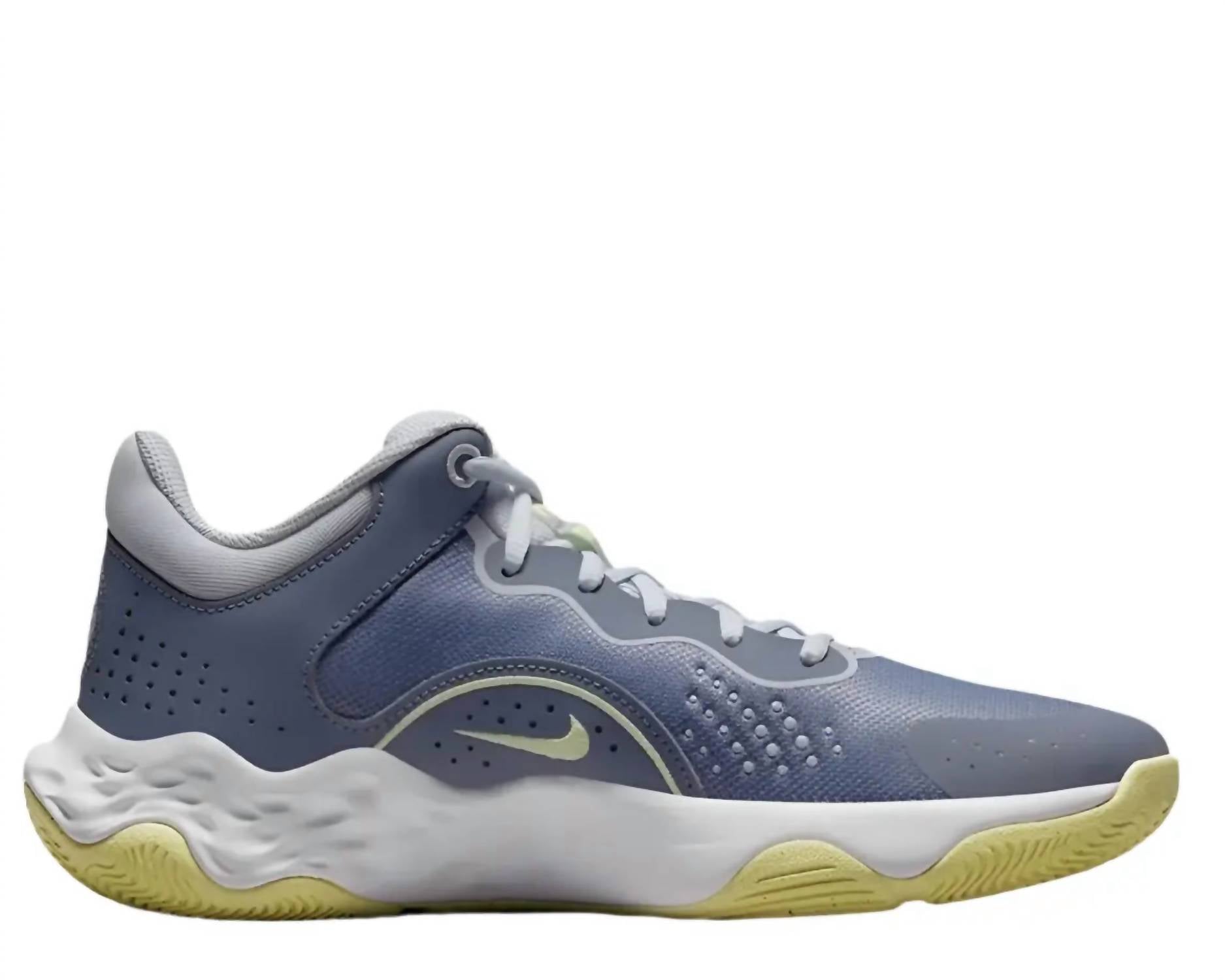 Men's Fly.by Mid3 Shoes In Ashen Slate/football Grey/white/citron Tint