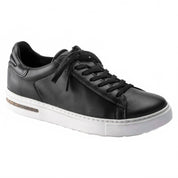 Women's Bend Low Natural Leather Sneakers In Black