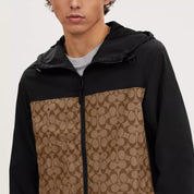 Coach Outlet Signature Full Zip Windbreaker