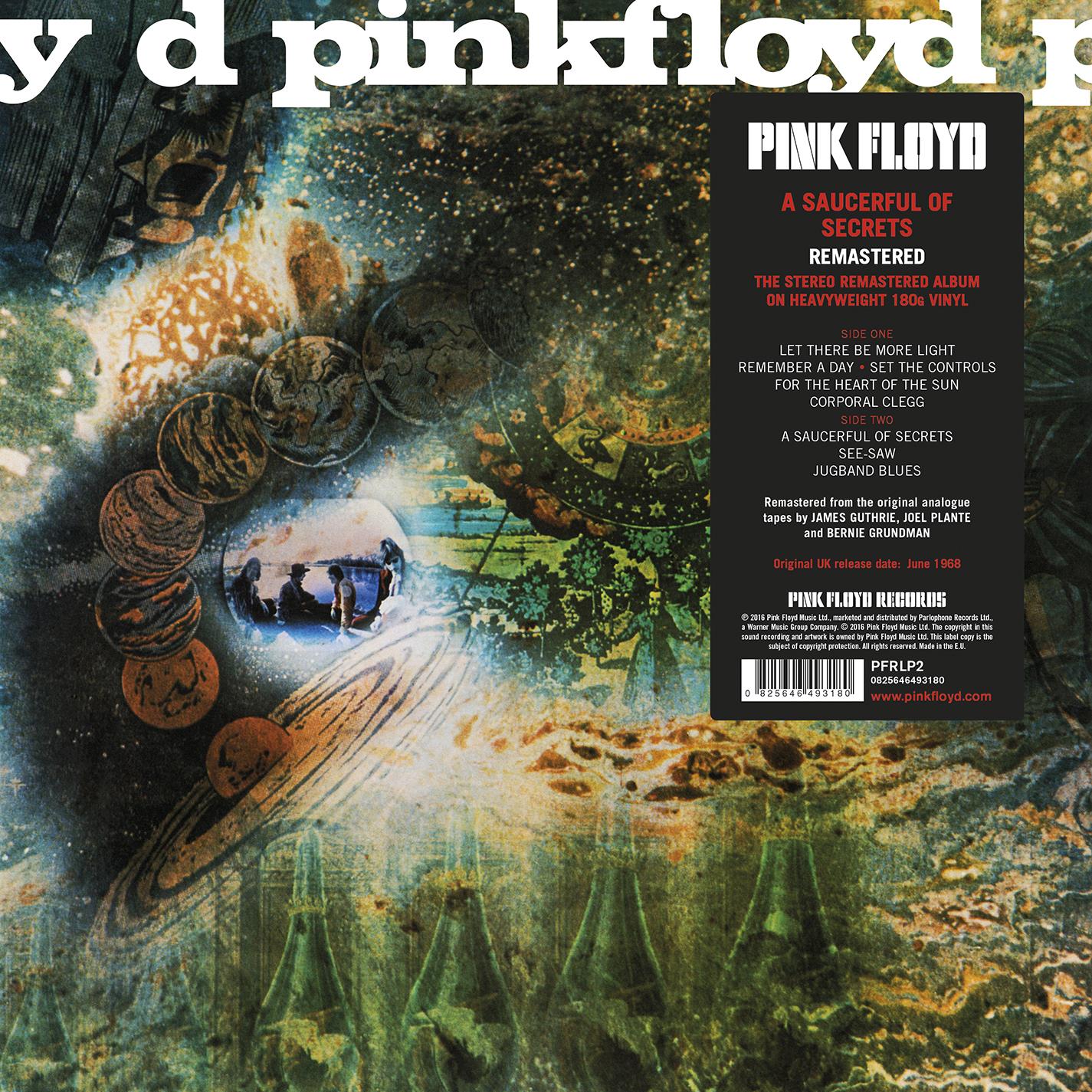 A Saucerful Of Secrets (Vinyl) (2016 Reissue)