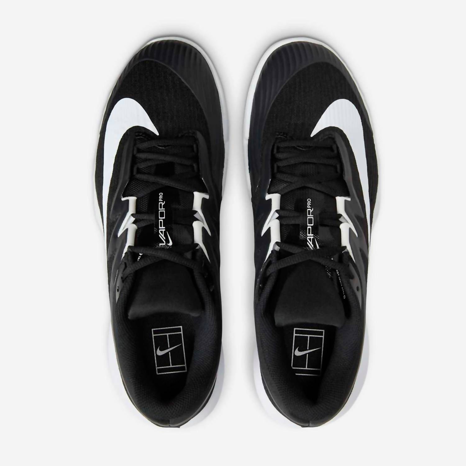 Men's Zoom Vapor Pro 3 Hard Court Tennis Shoes In Black/white