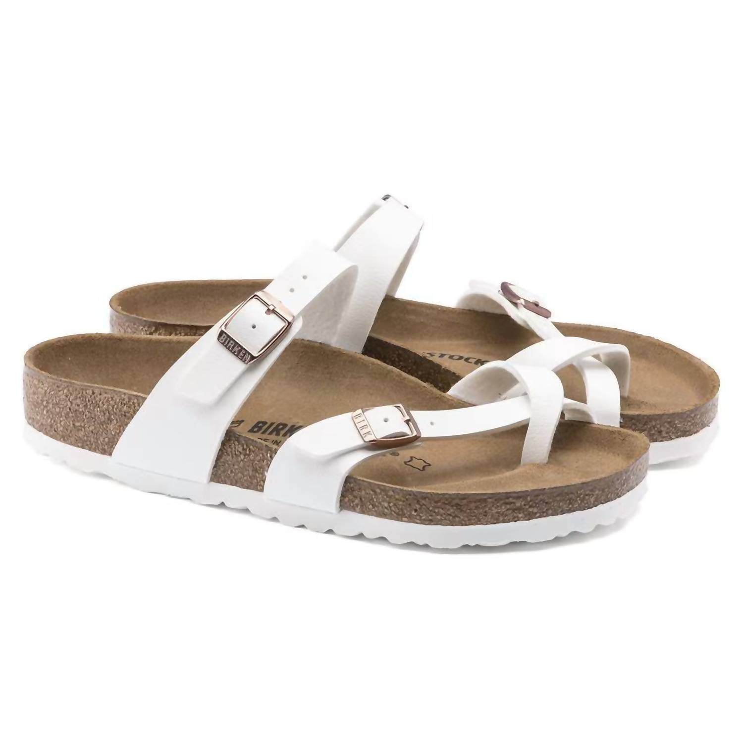 Women's Mayari Birko-Flor Sandals In White