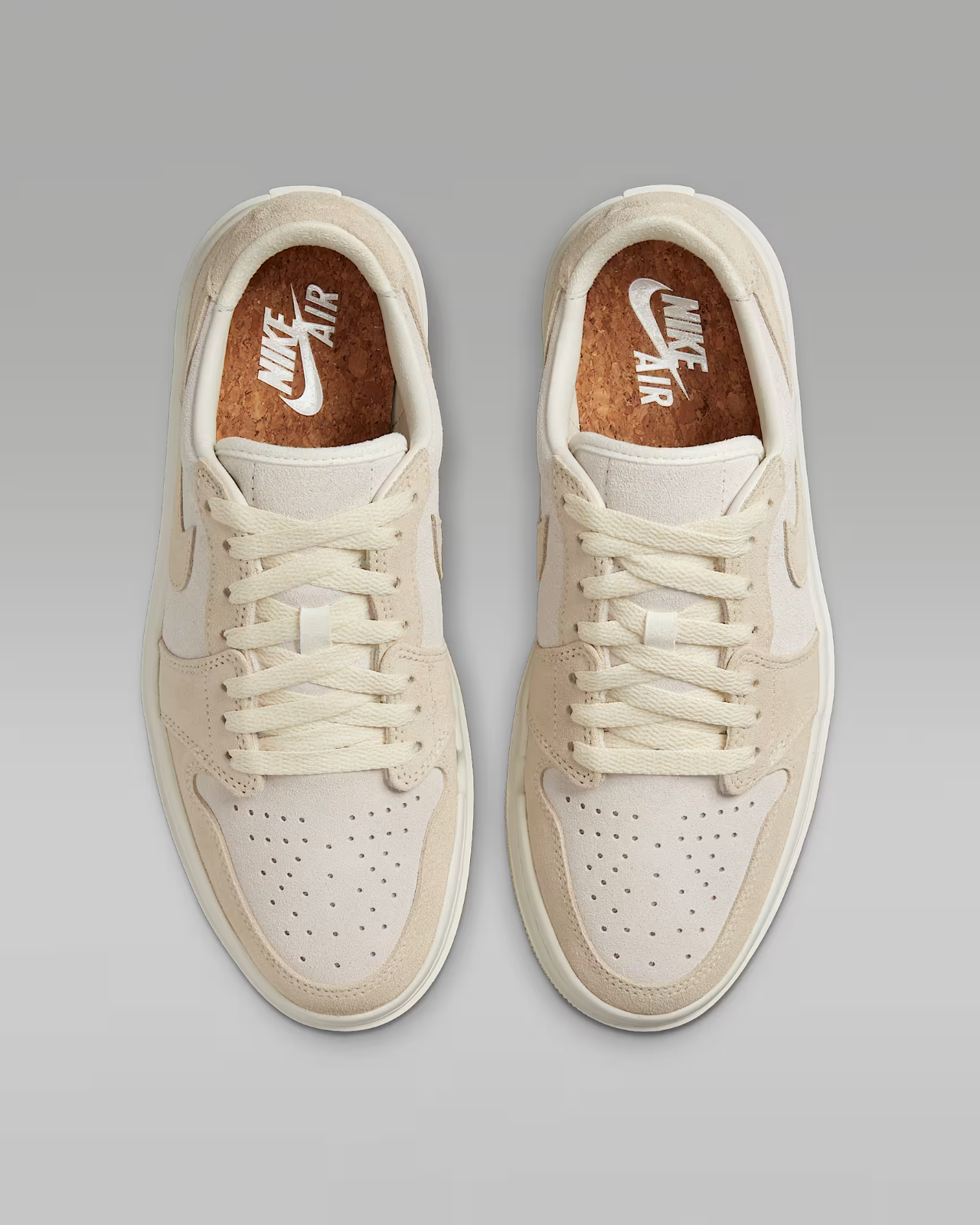 Women's Nike Air Jordan 1 Elevate Low DH7004-101 Sail Coconut Milk Leather Shoes