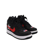 Nike x Ricardo Tisci Air Force 1 High Top Sneakers in Black Leather