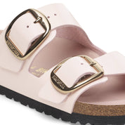Women's Arizona Big Buckle Sandal In High Shine Light Rose