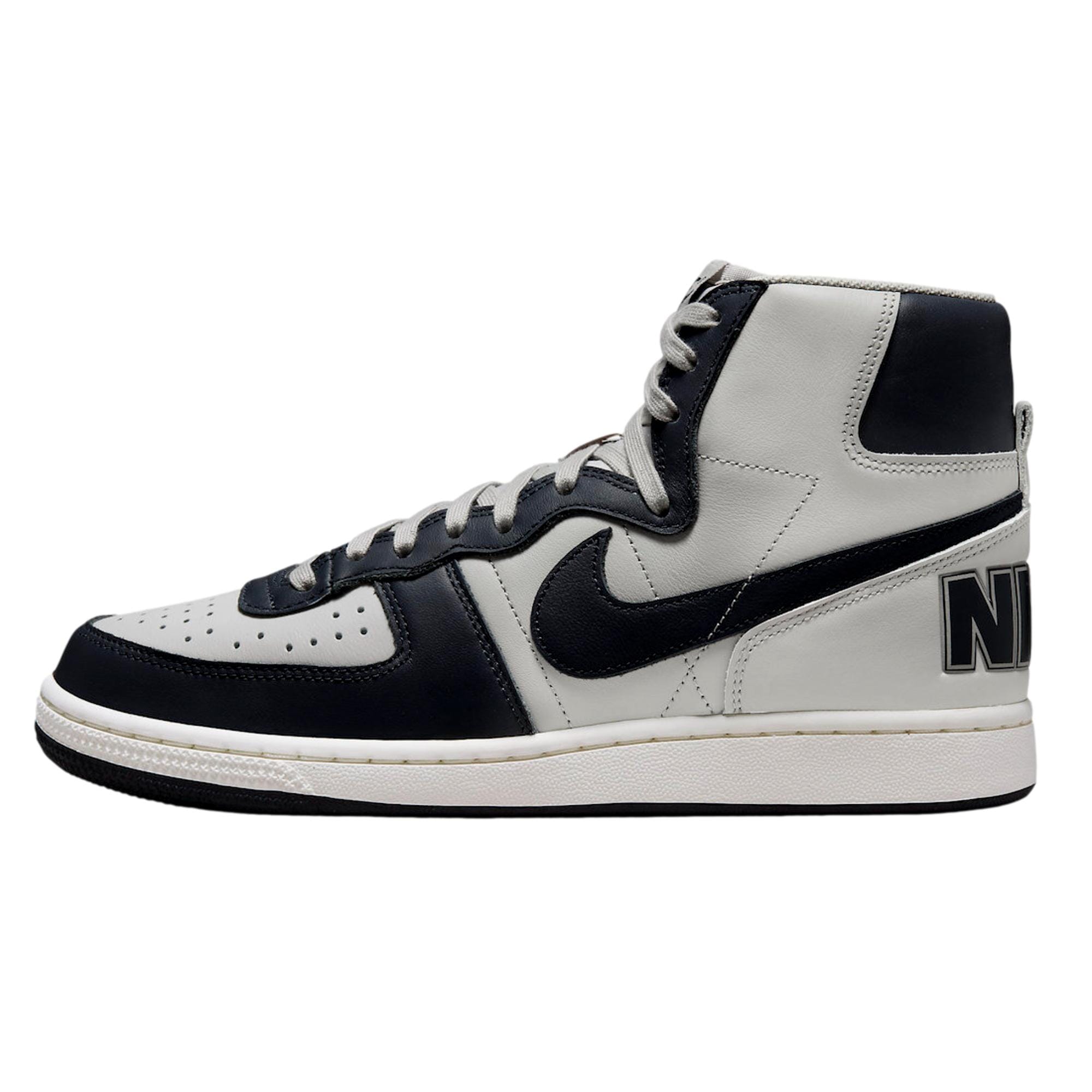 Men's Nike Terminator High Granite / Dark Obsidian - Sail FB1832-001