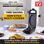 5 Minute Clever Chef Deluxe Compact Non-Stick Multi-Cooker