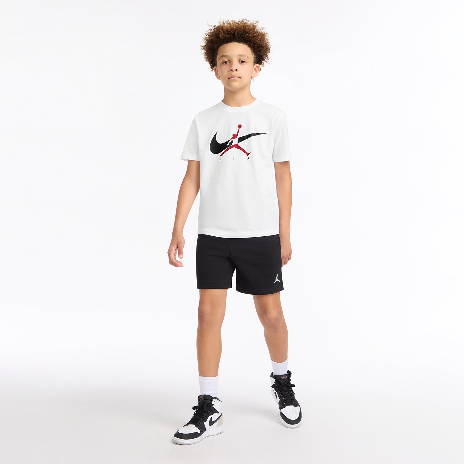 Jumpman Swoosh Tee - Youth