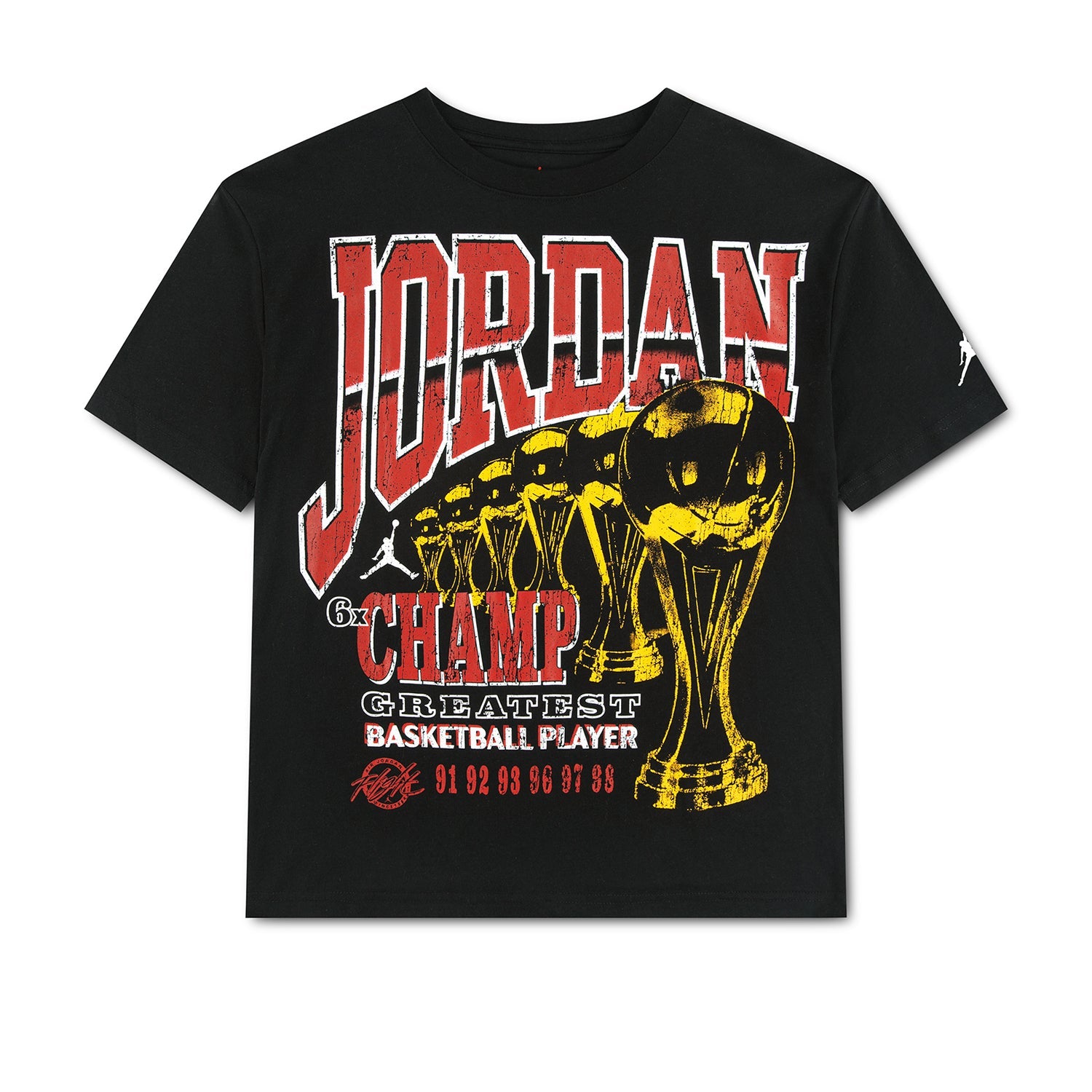 Jumpman 6 Time Champ Tee - Youth