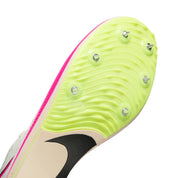 Unisex Zoomx Dragonfly Track Shoes In Sail Fierce Pink