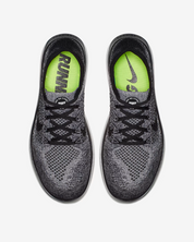 Men's Nike Free Run Flyknit 2018 942838-101 Gray Road Running Shoes HAM452