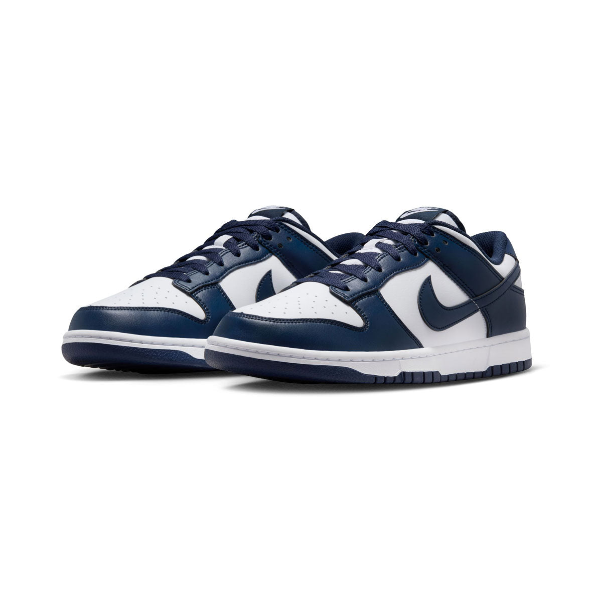 MENS NIKE DUNK LOW RETRO WHITE/MIDNIGHT NAVY_HF5441-107
