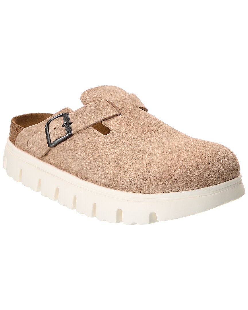 Papillio by Birkenstock Boston Chunky Narrow Suede Clog