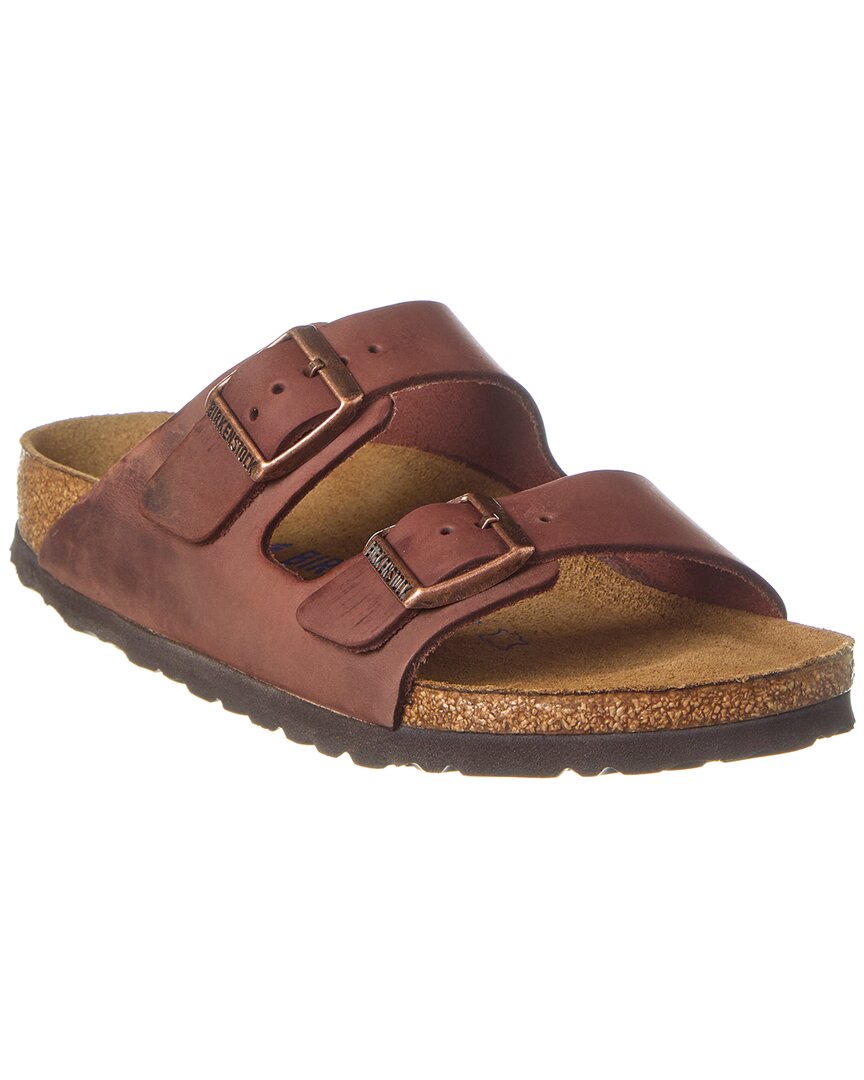 Birkenstock Women's Arizona Oiled Nubuck Narrow Sandal