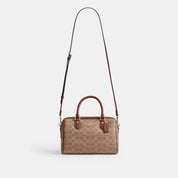 Coach Outlet Rowan Satchel Bag In Signature Canvas