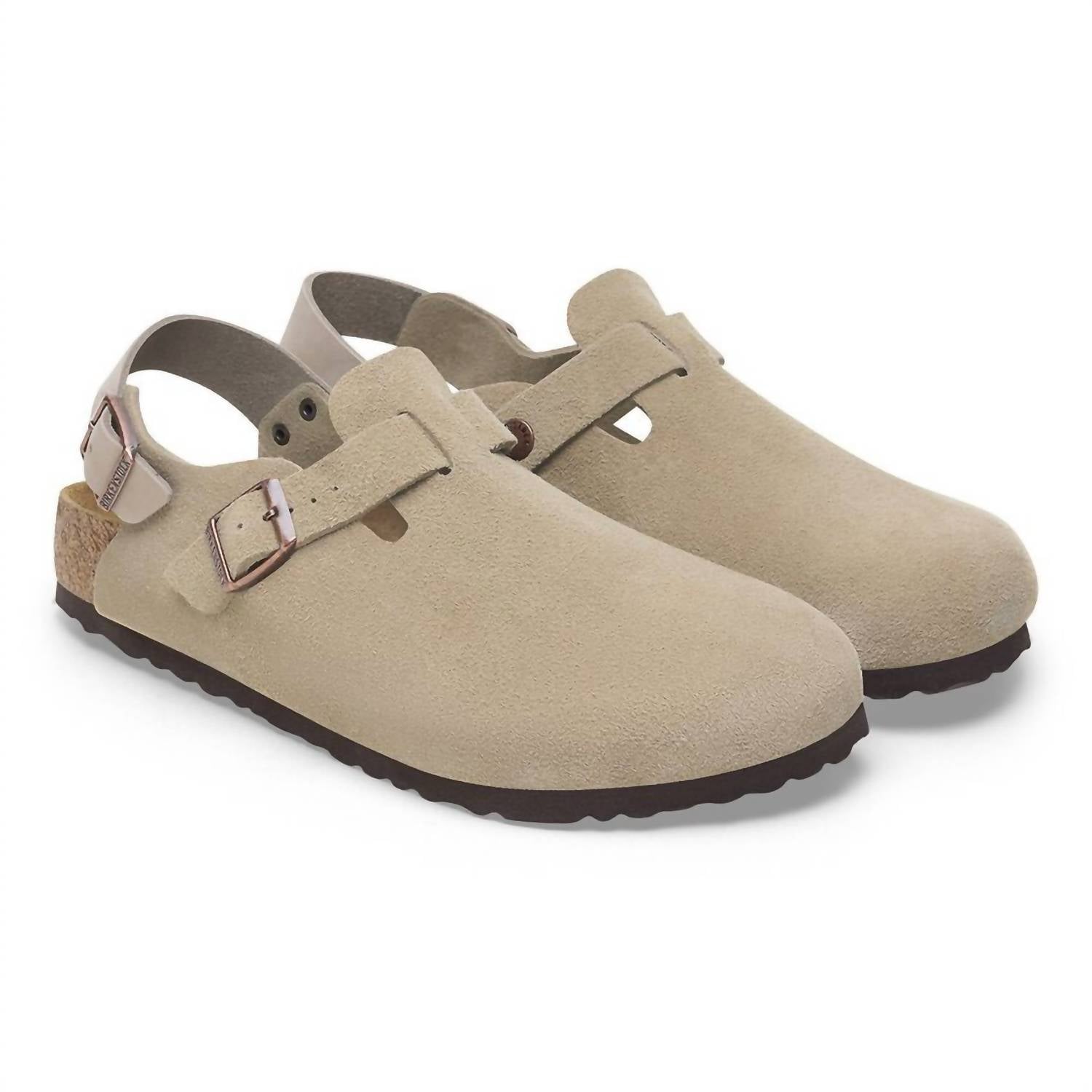 Women's Tokio Ii Sandal In Taupe Suede