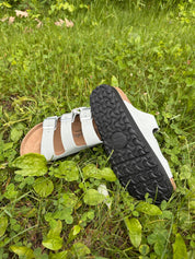 Women's Florida Nubuck Platform Sandals In Pure Sage