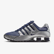 Nike Shox NZ 378341-402 Sneakers Men's Midnight Navy Silver Running Shoes LIQ678