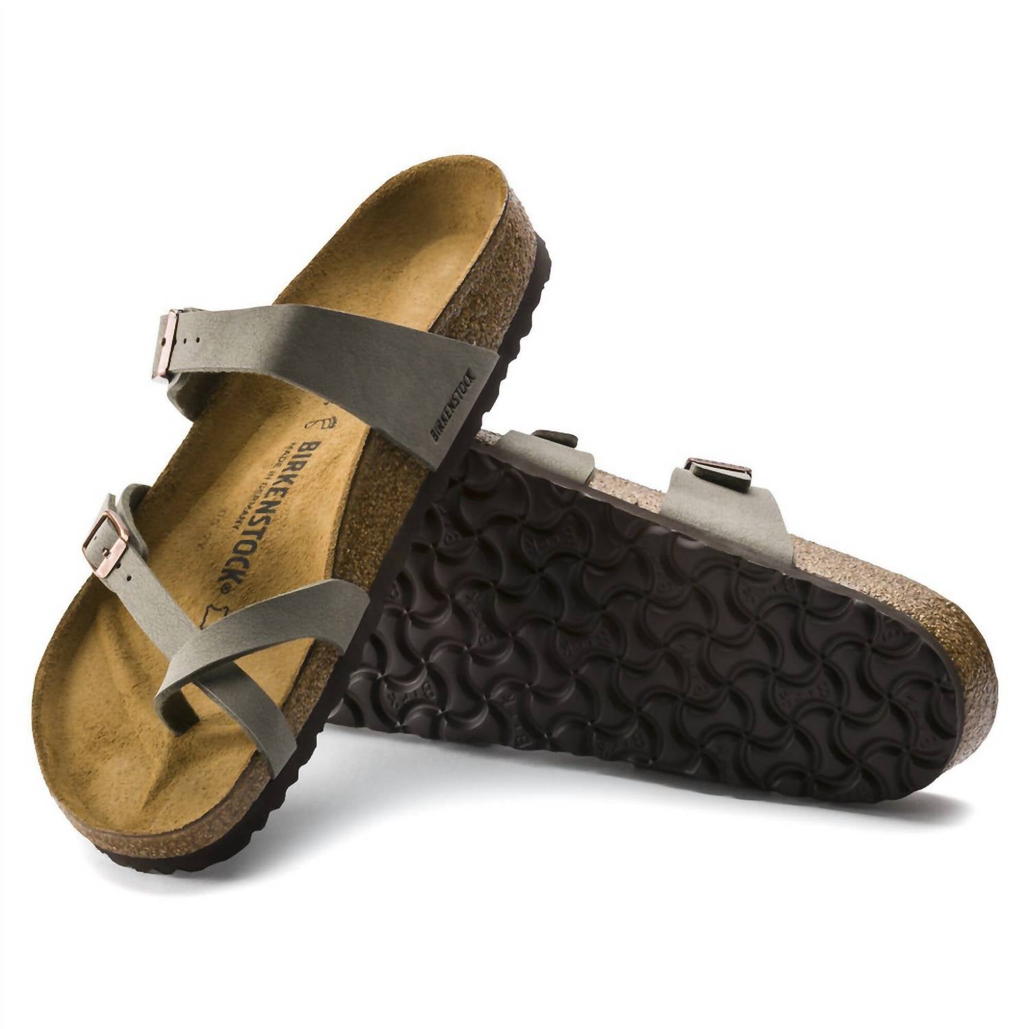 Women's Mayari Birkibuc Sandal In Stone