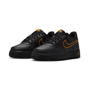 Kids Nike Air Force 1 'Sundial Black' Big ' Shoes