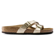 Women's Yao Balance Sandals In Gold Birko-Flor