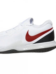 Men's Air Zoom Vapor Cage 4 Hc Shoes In White/gym Red