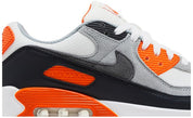 Nike Air Max 90 Summit White Safety Orange Dark Smoke Grey Smoke Grey