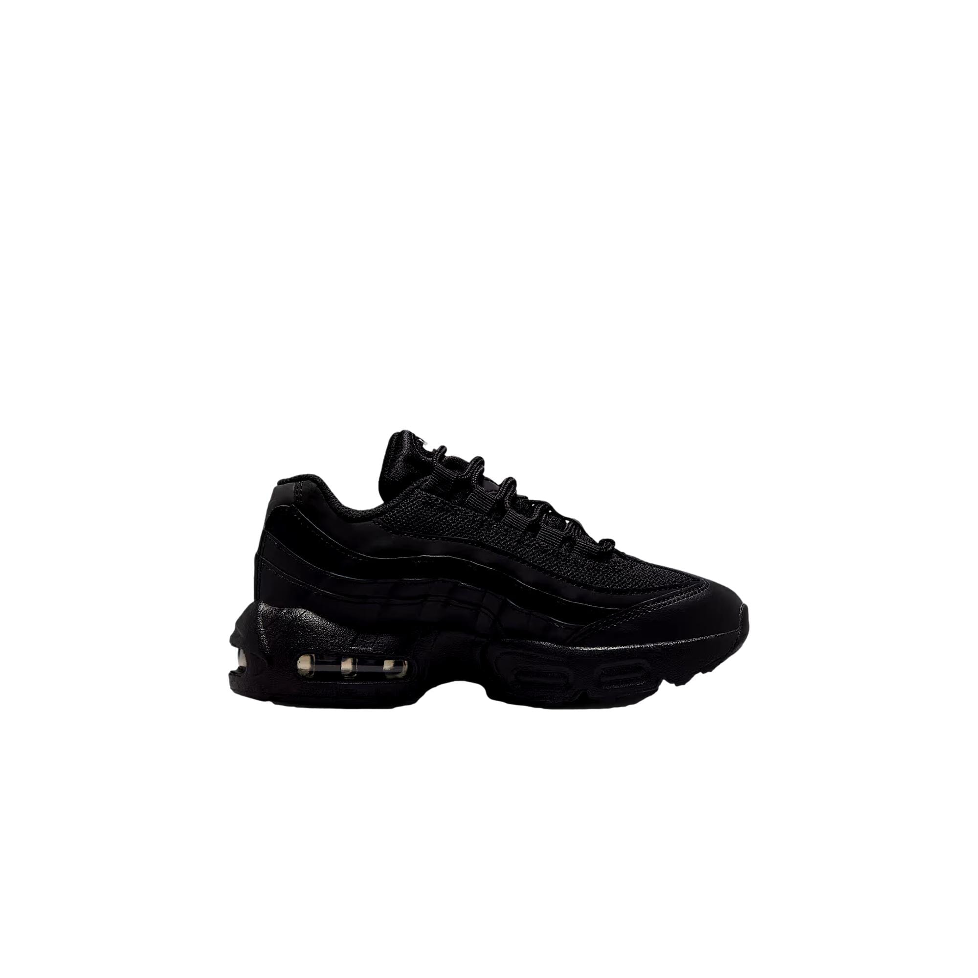 Pre-School Nike Air Max 95 Recraft Leather Black / Black - Black - Anthracite HQ6364-001