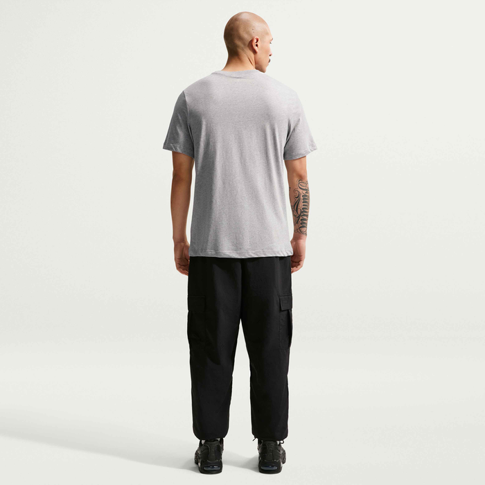 Men's Nike Sportswear Icon Futura T-Shirt Dark Grey Heather/Black/White AR5004-063