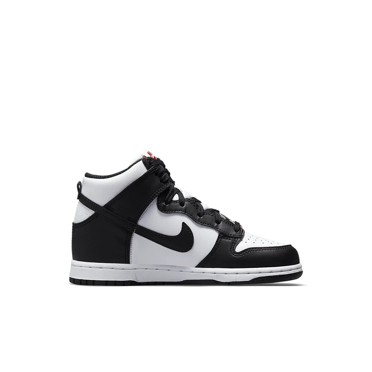 Nike Dunk High "Panda" DD2314-103 Sneaker Kids US  White Black Lifestyle Shoes