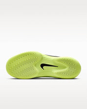 Women's Vapor 12 Hard Court Tennis Shoes In Black/light Lemon Twist/blue Ribbon Heather/white