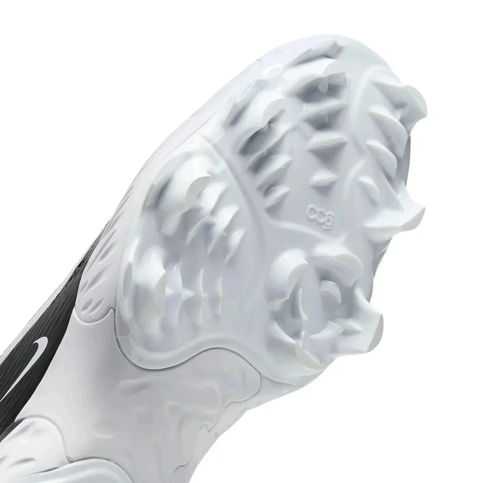 Nike Alpha Huarache EliteLow MCS Men'sWhite Black Baseball Cleats LIQ1206