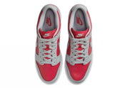 Men's Dunk Low Qs Ultraman Sneaker In Varsity Red/silver/white