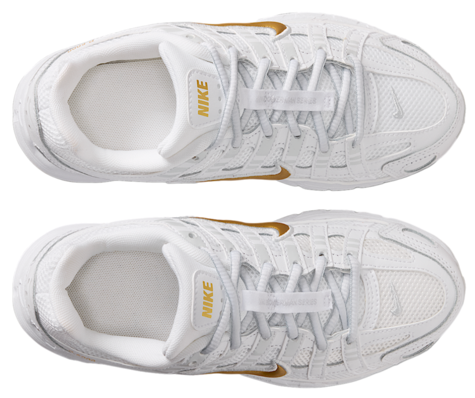 Nike P-6000 White Metallic Gold (GS)